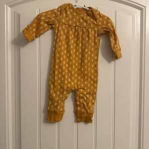 Carter's Mustard Footed One Piece